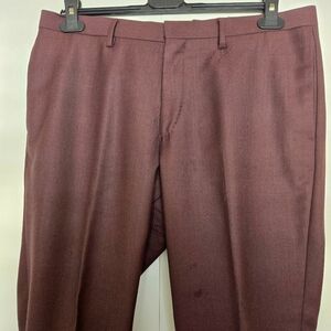 Tiger Maroon Dress Pants Sz 36